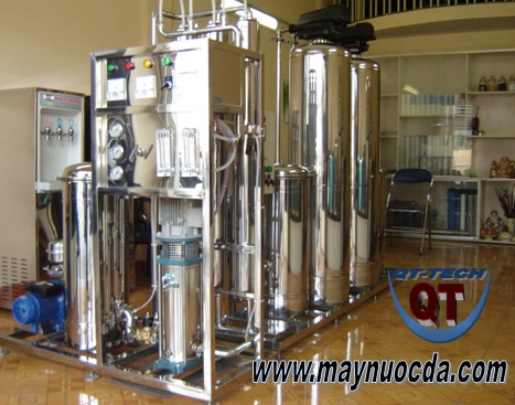 Hệ thống xử lý nước đóng bình công suất 500 lít/gi...